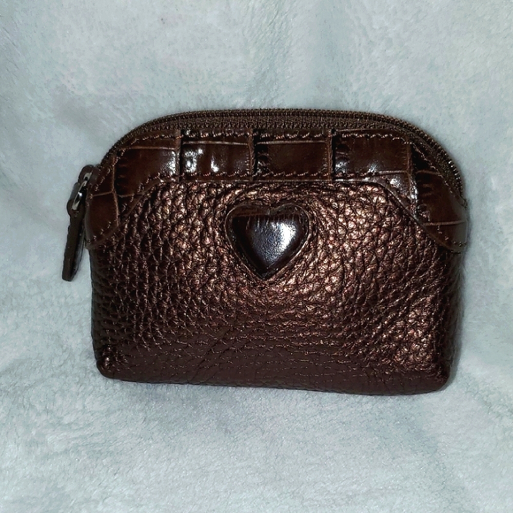 Brighton Heart Zippered Coin Purse